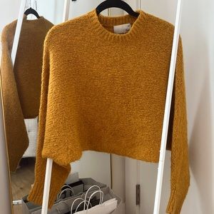 Aritzia Cropped Sweater / Size L
